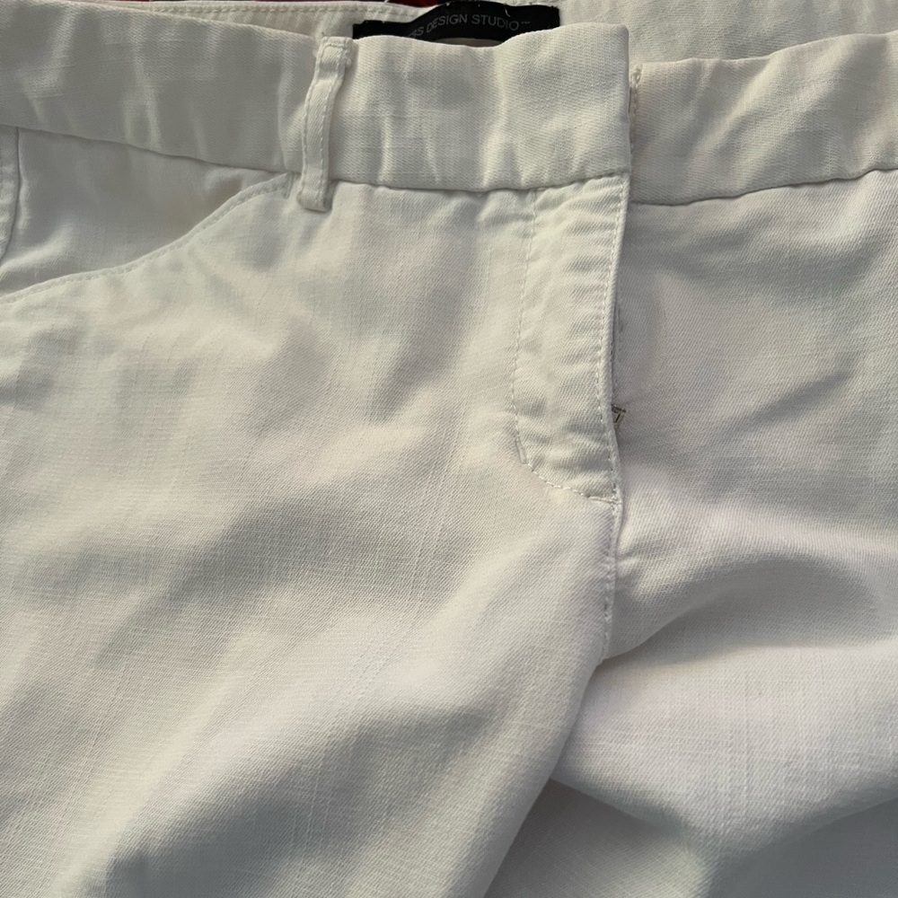 Express Design Studio Withe pants Size 8 - Picture 2 of 7